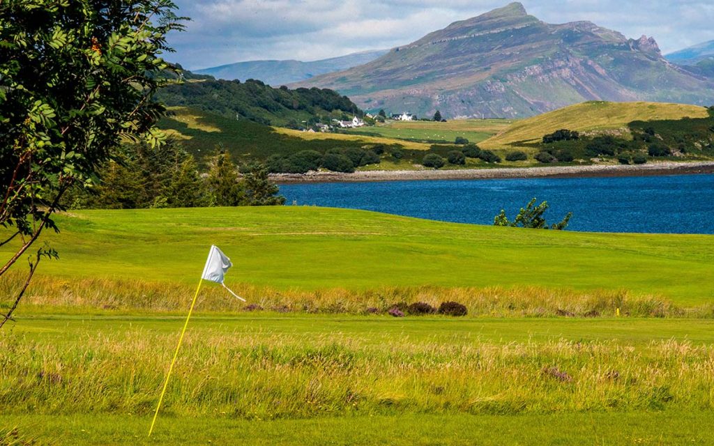 Panoramic view of a lush green golf course at Wellington Golf Club. Smooth