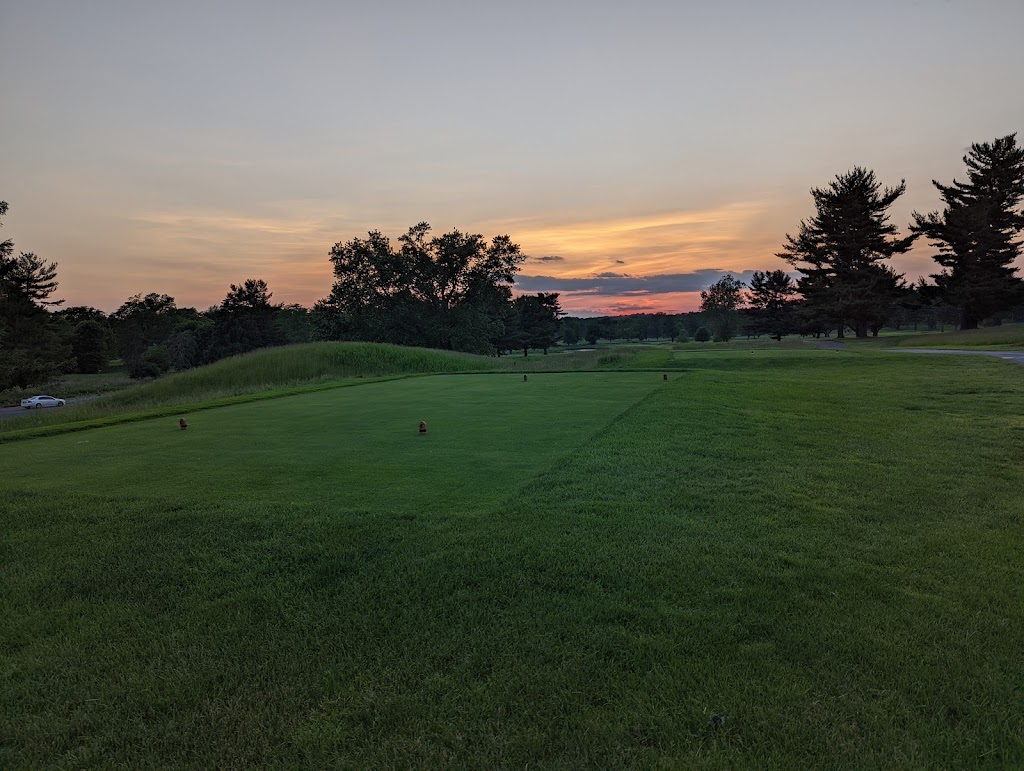 Panoramic view of a lush green golf course at Allentown Municipal Golf Course. Smooth