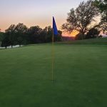Panoramic view of a lush green golf course at Atlantic Golf & Country Club. Smooth