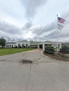 green grass with the flag in the hole.