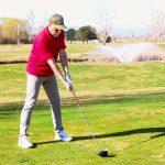 Panoramic view of a lush green golf course at Black Rock Creek GC. Smooth