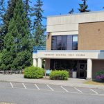 Panoramic view of a lush green golf course at City of Lynnwood Municipal Golf Course. Smooth