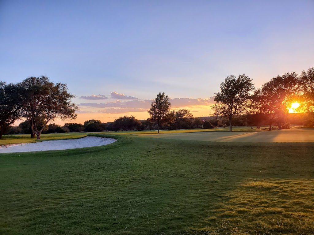 Panoramic view of a lush green golf course at Delaware Springs Golf Course. Smooth