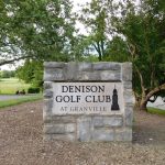 Panoramic view of a lush green golf course at Denison Golf Club at Granville. Smooth