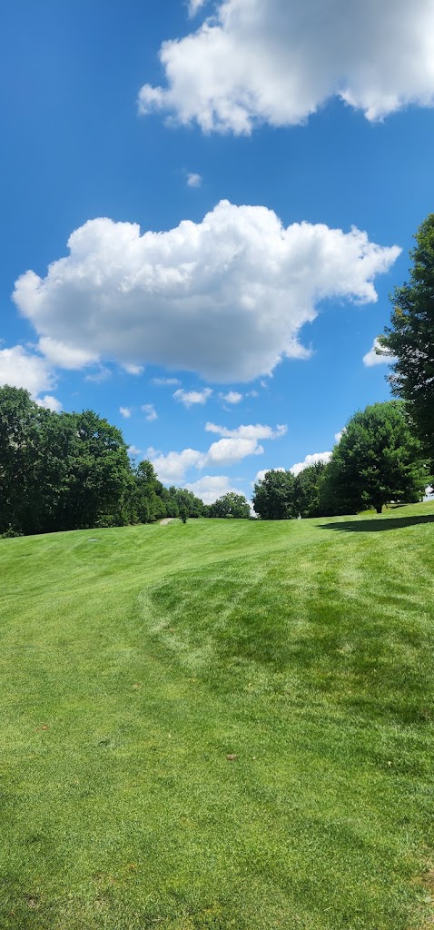 Panoramic view of a lush green golf course at Erskine Park Golf Course. Smooth