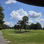 Panoramic view of a lush green golf course at Falling Creek Golf Course Inc. Smooth