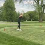 Panoramic view of a lush green golf course at Galena Golf Club. Smooth