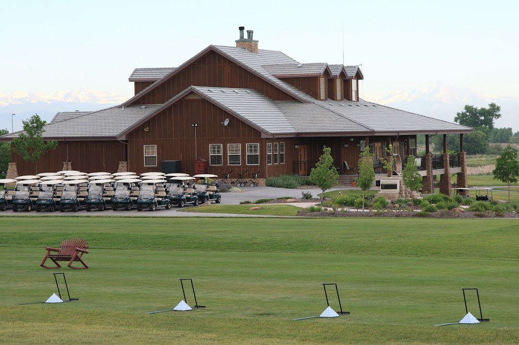 Panoramic view of a lush green golf course at Green Valley Ranch Golf Club. Smooth