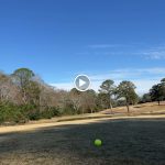 Panoramic view of a lush green golf course at Griffin Golf Course. Smooth