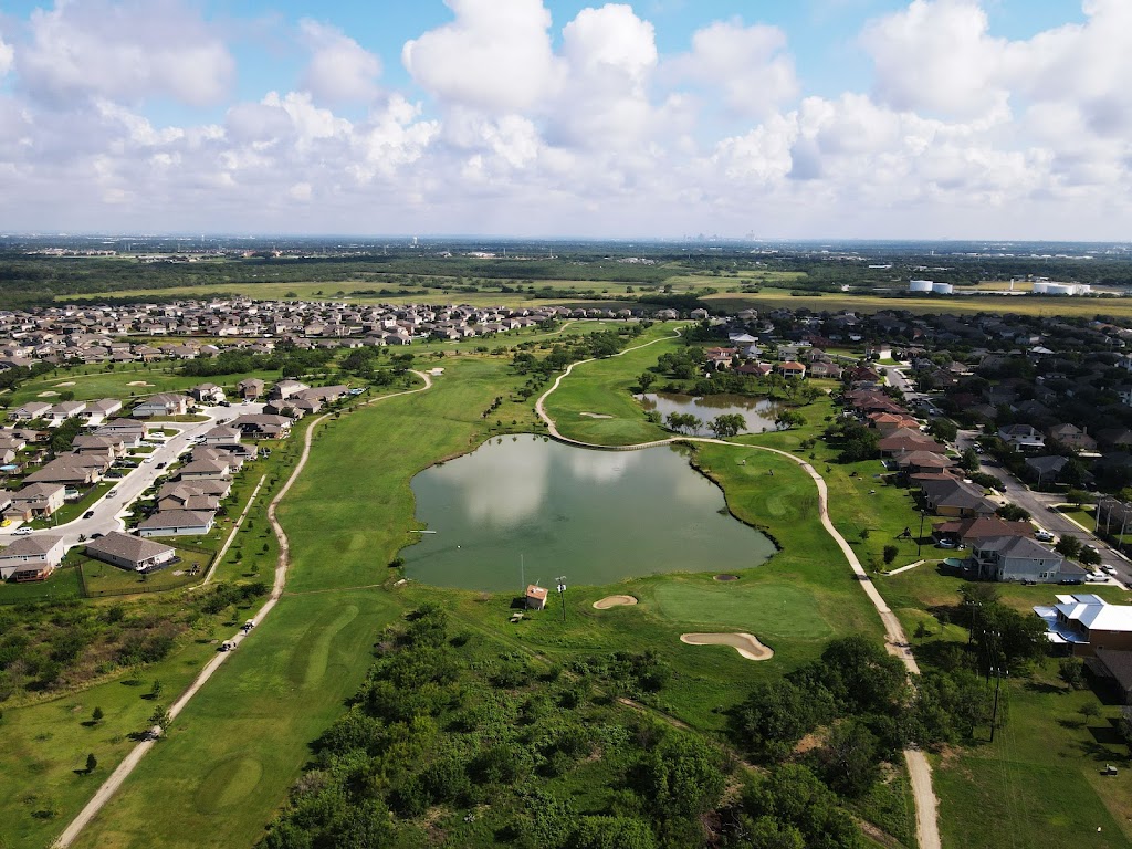 Panoramic view of a lush green golf course at Mission Del Lago Golf Course. Smooth