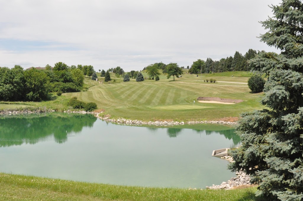 Panoramic view of a lush green golf course at Northridge Country Club. Smooth