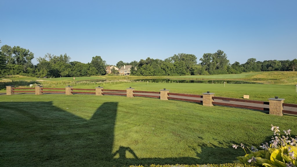Panoramic view of a lush green golf course at Northville Hills Golf Club. Smooth