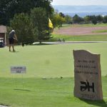 Panoramic view of a lush green golf course at Paradise Hills Golf Course. Smooth