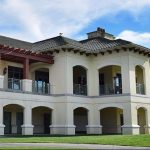Panoramic view of a lush green golf course at Santa Rosa Golf & Country Club - CA. Smooth