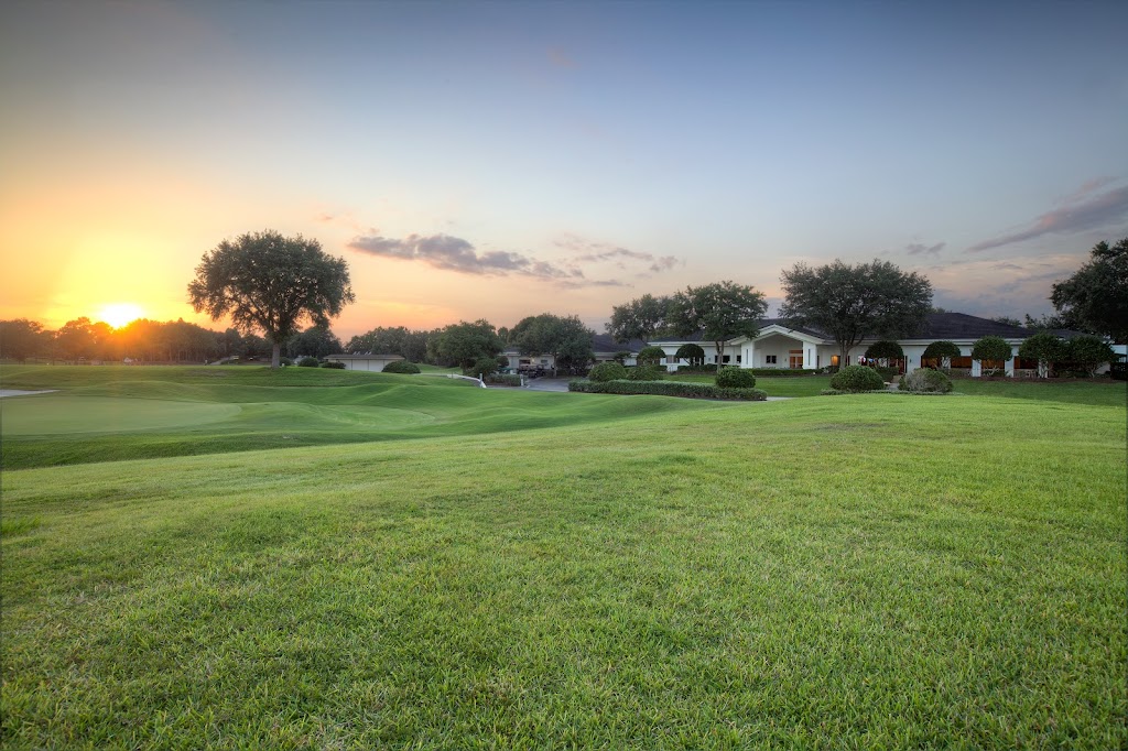 Panoramic view of a lush green golf course at TPC Tampa Bay. Smooth