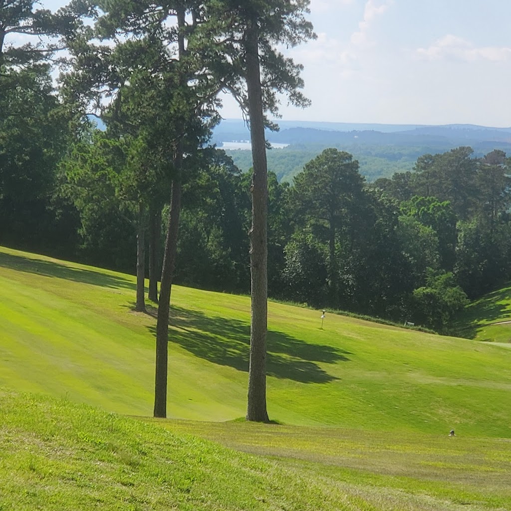Panoramic view of a lush green golf course at The Country Club of Little Rock. Smooth