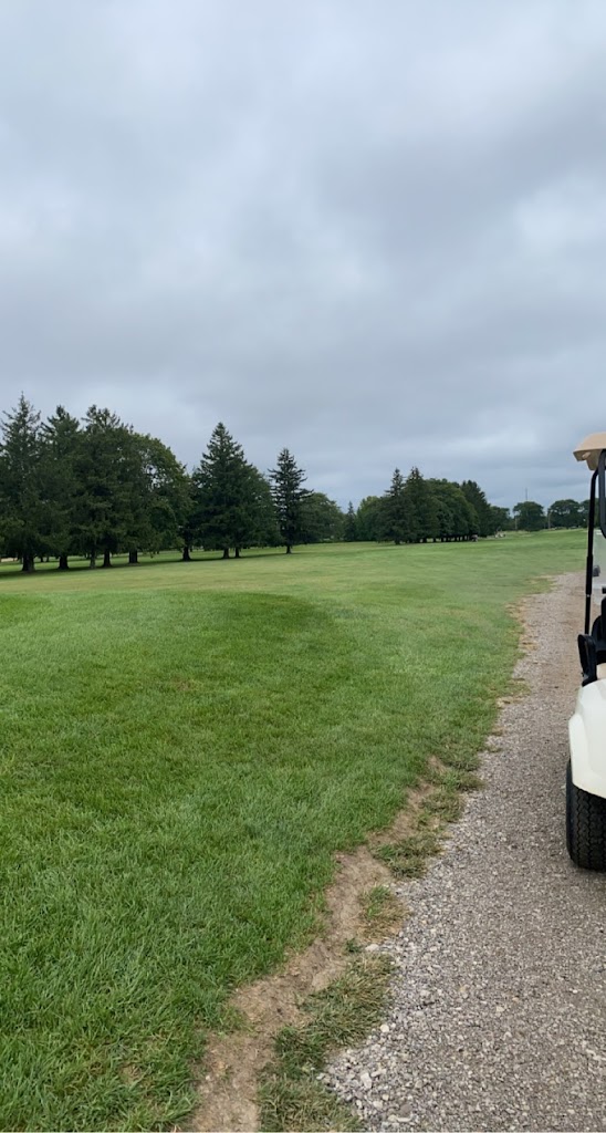 Panoramic view of a lush green golf course at Thorn Apple Country Club. Smooth
