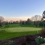Panoramic view of a lush green golf course at Thunder Hills Country Club. Smooth
