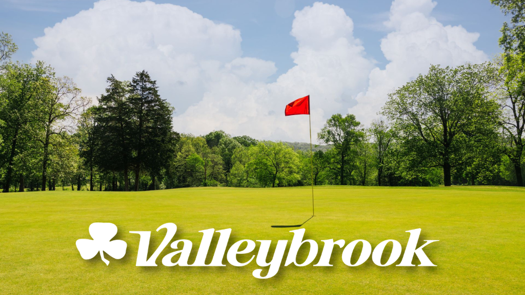 Panoramic view of a lush green golf course at Valleybrook Golf and Country Club. Smooth