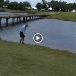 green grass with the flag in the hole.