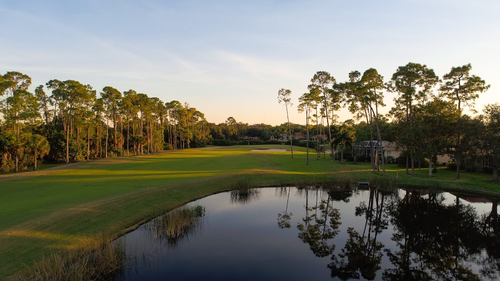 Panoramic view of a lush green golf course at Waterford Golf Club. Smooth