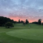Panoramic view of a lush green golf course at Westborough Golf Club. Smooth