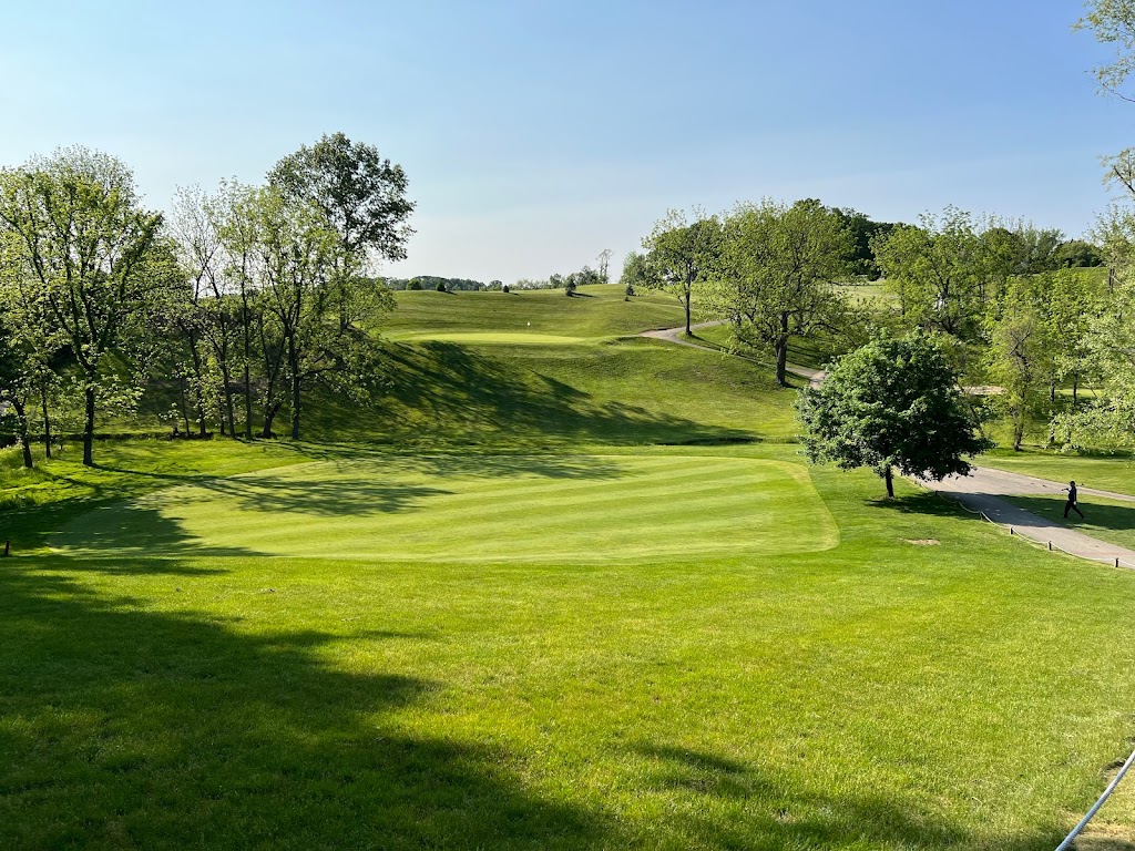 Panoramic view of a lush green golf course at Westminster National Golf Course. Smooth