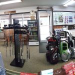Panoramic view of a lush green golf course at Wheatland Golf Club. Smooth